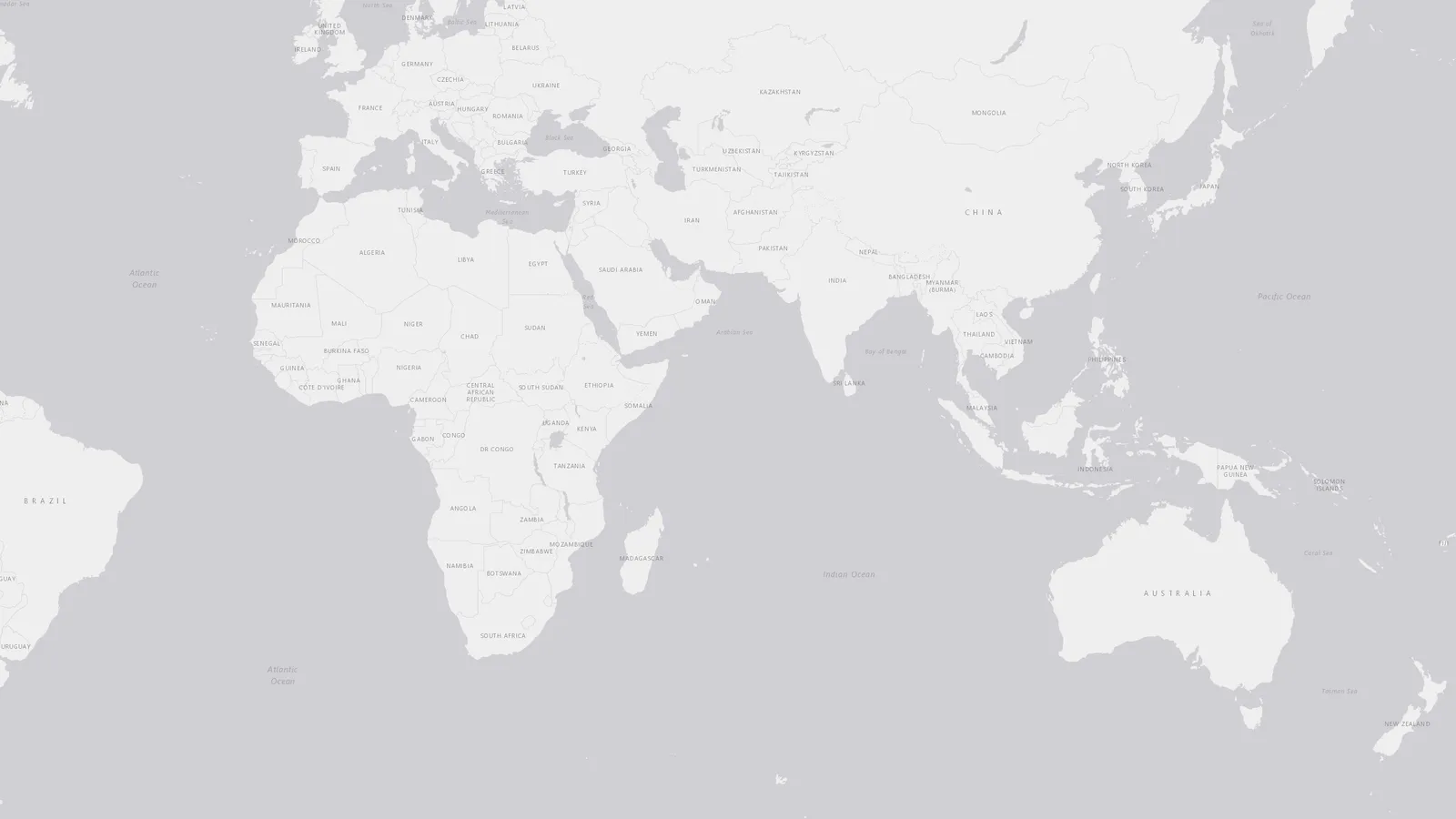 行き先の位置を示す地図