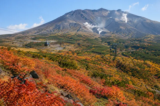 旭岳の紅葉