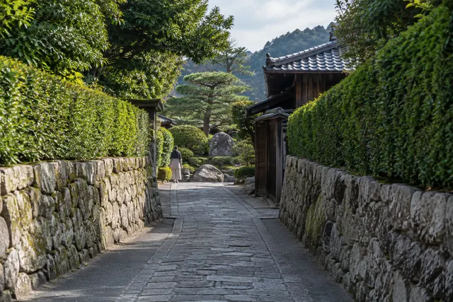 知覧武家屋敷の小路