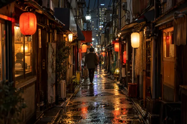 ゴールデン街の路地