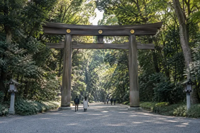 明治神宮の大鳥居