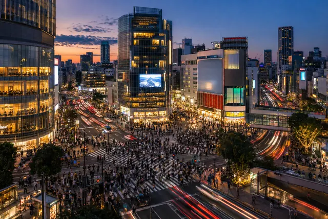 渋谷スクランブル交差点