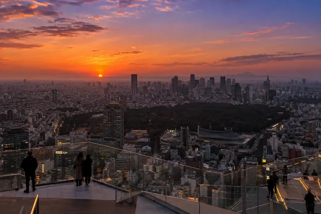 SHIBUYA SKYの屋上展望